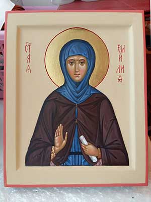 Именная икона «Святая мученица Эмилия»